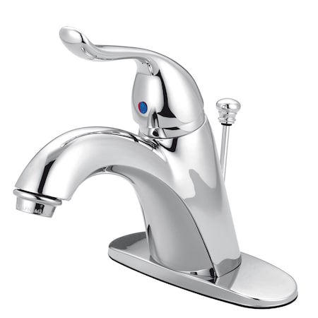 Kingston Brass 4" Single, Handle Bathroom Faucet, Chrome KB6401YL